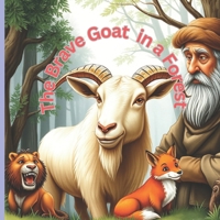 The brave goat in a Forest B0DHDCCHHK Book Cover
