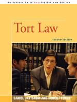 Tort Law 059548395X Book Cover