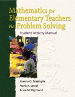 Mathematics for Elementary Teachers via Problem Solving 0130173452 Book Cover