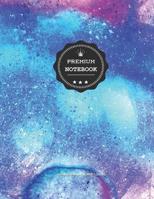 Premium Notebook: XXL Artist`s Sketch Book: 8.5 X 11 Inches, Personalized Artist Drawing Book Abstract 009: 110 Pages, Drawing, Sketching and Creative Art Works. Notebook and Sketchbook to Draw 1092295658 Book Cover