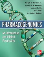 Pharmacogenomics An Introduction and Clinical Perspective 0071741690 Book Cover
