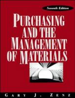 Purchasing and the Management of Materials 0471549835 Book Cover