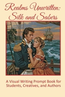 Realms Unwritten: Sabres and Silk: A Visual Writing Prompt Book for Students, Creatives, and Authors B0H7QB8CSN Book Cover