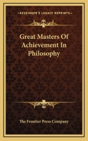 Great Masters Of Achievement In Politics 1162907738 Book Cover