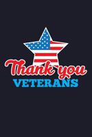 Thank You Veterans: Blank Paper Sketch Book - Artist Sketch Pad Journal for Sketching, Doodling, Drawing, Painting or Writing 1079330062 Book Cover