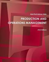 Production & Operations Management 1387102257 Book Cover