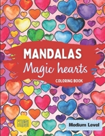 Learn and Enjoy: Mandalas of Hearts: For kids +5 age - Coloring Books B0CKVYK621 Book Cover