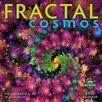 FRACTAL COSMOS 2023 WALL CALENDAR 1631368672 Book Cover