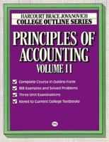 Principles of Accounting (Books for Professionals) 0156000296 Book Cover