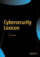 Cybersecurity Lexicon 1484220676 Book Cover