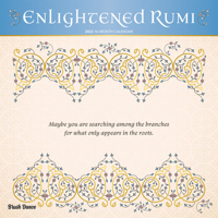 Enlightened Rumi 2022 12 x 12 Inch Monthly Square Wall Calendar by Brush Dance, Traditional Art Poetry 1975441265 Book Cover