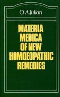 Materia Medica of New Homoeopathic Remedies 0906584116 Book Cover