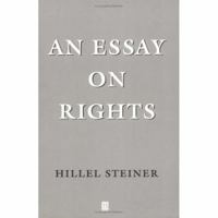 An Essay on Rights 0631190279 Book Cover