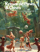 Krewe de Paws & Claws: Playing Sports!: A Paw-some Coloring Adventure for Sports-loving Kids! B0CTGQVNK8 Book Cover