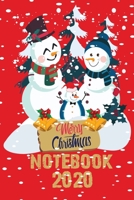 Merry Christmas Notebook 2020: Notebook / Journal Gift (6x9 - 110 pages) 167065382X Book Cover