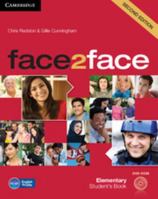 Face2face Elementary Student's Book with DVD-ROM 1107422043 Book Cover