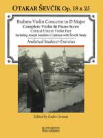 Violin Concerto in D Major: With Analytical Studies and Exercises by Otakar Sevcik, Op. 18 and 25 158106117X Book Cover