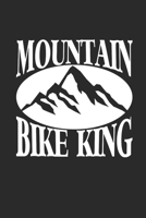 MOUNTAIN BIKE KING: Rad Notizbuch Mountain Bike Planner Cycle Notebook Cyclist Journal kariert squared karo 6x9 1690921307 Book Cover