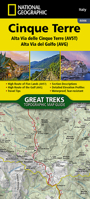 Cinque Terre High Path AV5T Map (National Geographic Trails Illustrated Map, 4006) 1566959241 Book Cover