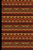 African Print Notebook: Blank Lined 6x9 African Writing Journal 1083170945 Book Cover