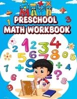 Preschool: Math Workbook B0C9S8SSXJ Book Cover