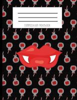 Composition Notebook: Vampire Fangs Blood Type A Halloween Notebook 1724197134 Book Cover