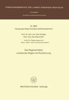 Das Regelverhalten Schaltender Regler Mit Ruckfuhrung 3531028294 Book Cover