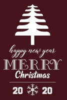 Happy New Year Merry Christmas 2020 Notebook: Notebook / Journal Gift (6x9 - 110 pages) 1670562026 Book Cover