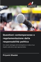 Questioni contemporanee e regolamentazione della responsabilità politica (Italian Edition) 6630096959 Book Cover