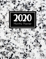 2020 Monthly Planner: Weekly and Monthly Jan 1, 2020 to Dec 31, 2020 Calendar Agenda Book January to December Cute Appointment & Productivity Organizer 8 1707873666 Book Cover