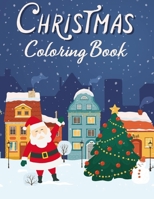 Christmas Coloring Book: 100 Christmas Coloring Pages B08P6WQF21 Book Cover