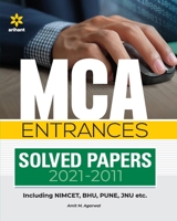 MCA Entrances Solved Papers (2021-2011) for 2022 Exam 9326190897 Book Cover