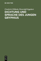 Dichtung Und Sprache Des Jungen Gryphius 3110003414 Book Cover