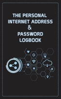 The Personal  Internet Address &  Password Logbook 1657035190 Book Cover