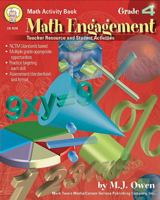 Math Engagement, Grade 4: Teacher Resource and Student Activities 1580372325 Book Cover