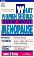 What Women Should Know About Menopause 044020643X Book Cover