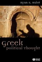 Greek Political Thought (Ancient Cultures) 1405100303 Book Cover