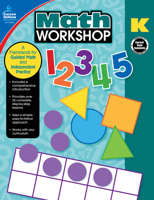 Carson-Dellosa Math Workshop Resource Book Grade, K 1483838439 Book Cover