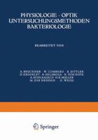 Physiologie . Optik Untersuchungsmethoden Bakteriologie 3709152585 Book Cover