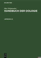 Max Schönwetter: Handbuch Der Oologie. Lieferung 32 3112589319 Book Cover