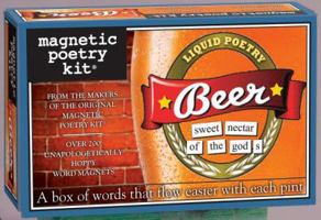 Beer: Magnetic Poetry Kit (Themed Kits) 1935305956 Book Cover