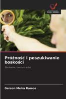Próznosc i poszukiwanie boskosci: Spotkanie z samym soba (Polish Edition) 6206762467 Book Cover