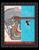 Native American Volume 4: Fine Art Coloring Book 1543471013 Book Cover