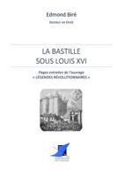 La Bastille sous Louis XVI 2376642337 Book Cover