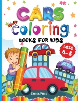 Car Coloring Book For Kids Ages 4-8: Fun & Theme Based Coloring Books for Early Learning B08M8DBNS3 Book Cover