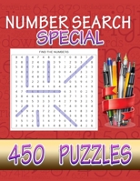 Number Search Special: 450 Large Print Puzzles To Pass The Hours During Lockdown B08N9DP5RL Book Cover