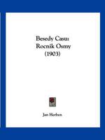 Besedy Casu: Rocnik Osmy (1903) 1161025421 Book Cover