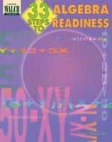 33 Steps to Algebra Readiness 0825127416 Book Cover