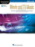 Movie and TV Music for Cello: Instrumental Play-Along Series 1540020711 Book Cover