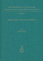 Medizinische Fachprosa Aus Mahren: Sprache - Kultur - Edition 3895003948 Book Cover